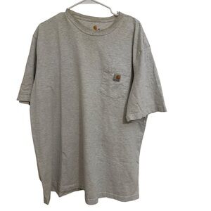 Carhartt Mens 2XL Tall Pocket Tee Bundle Lot of 4 Work Shirts